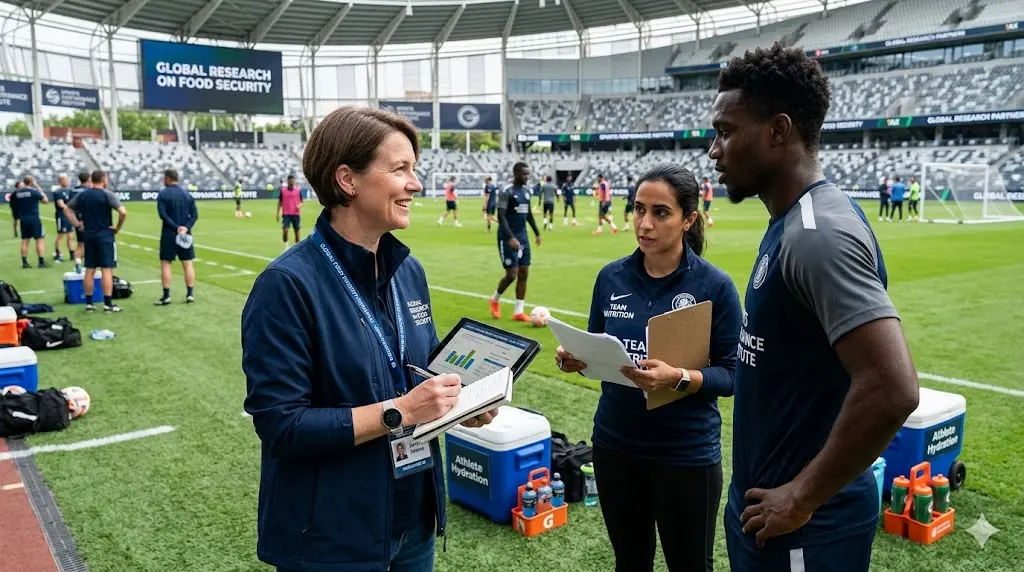 Global Research on Food Security in Professional Sports
