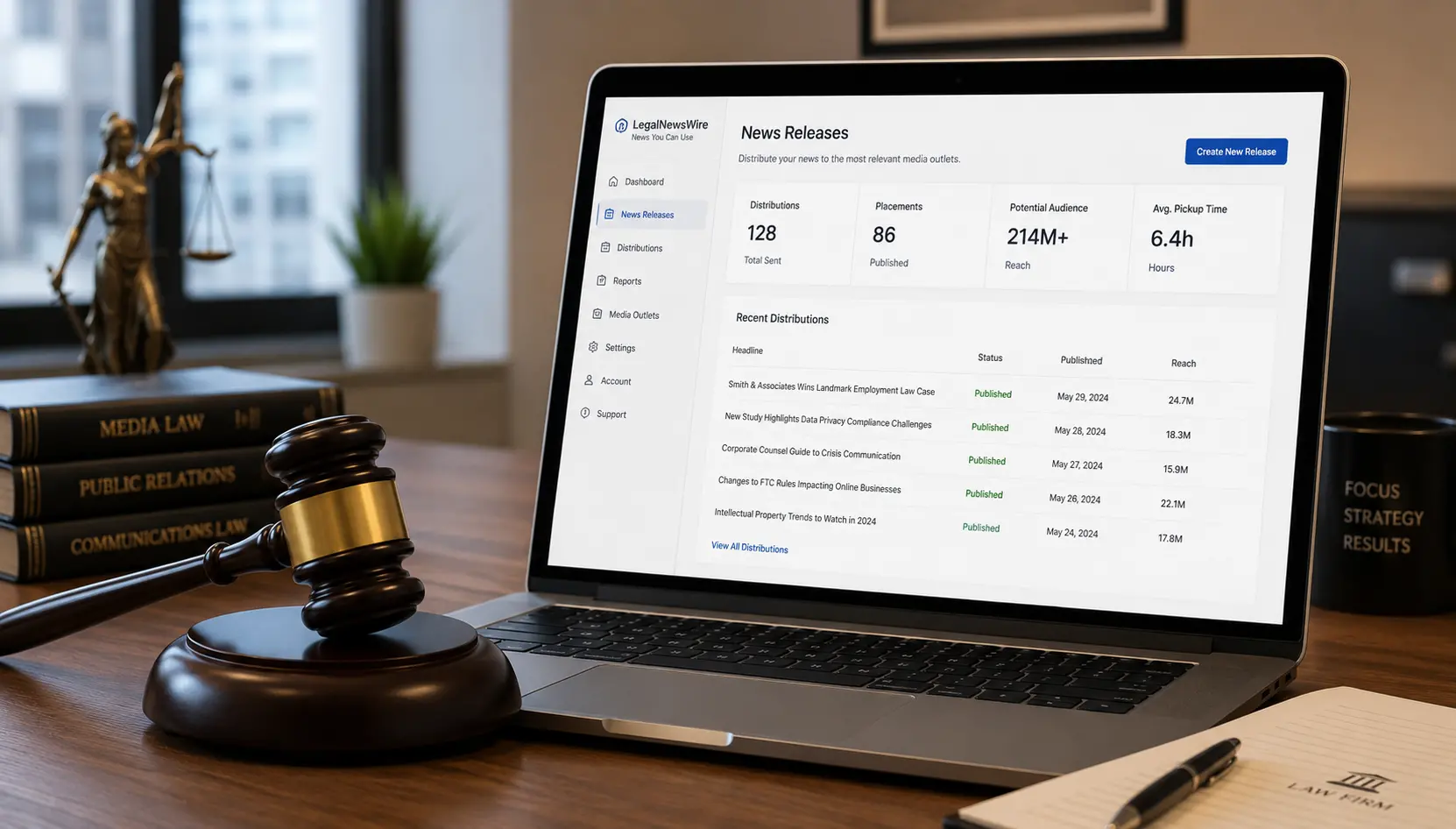 How to Write a Legal Firm Press Release That Builds Authority