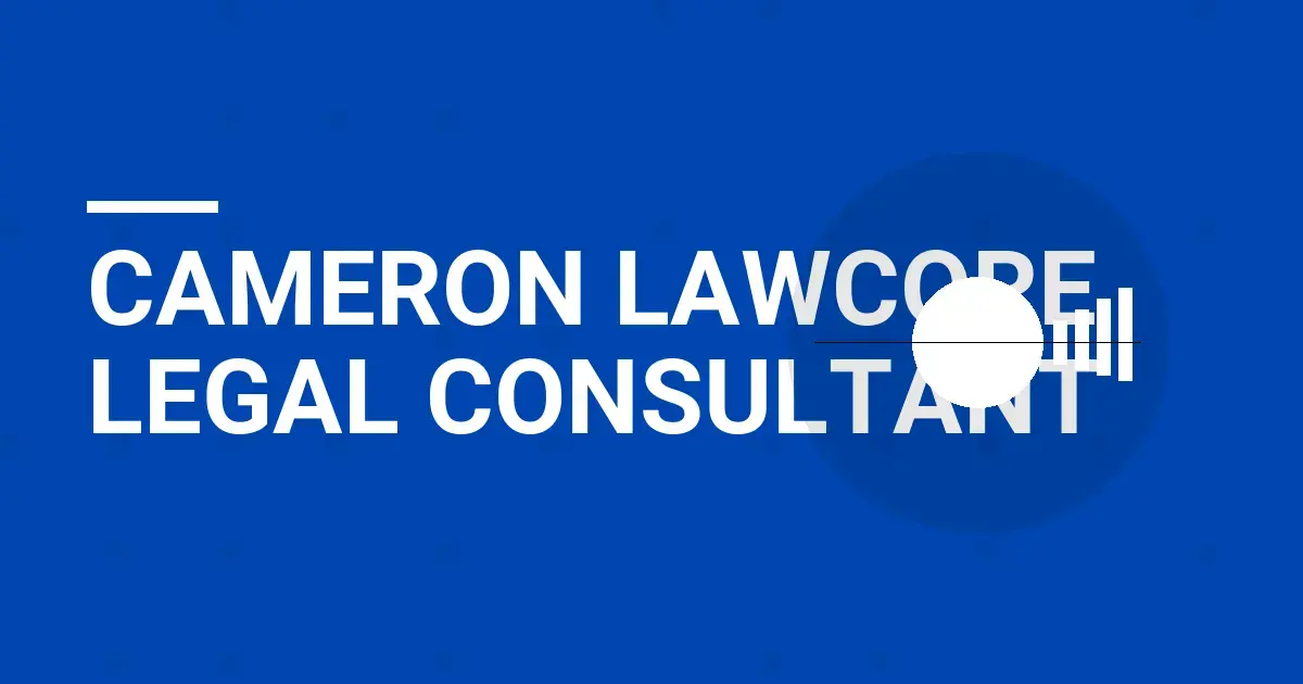Cameron LawCore Legal Consultant