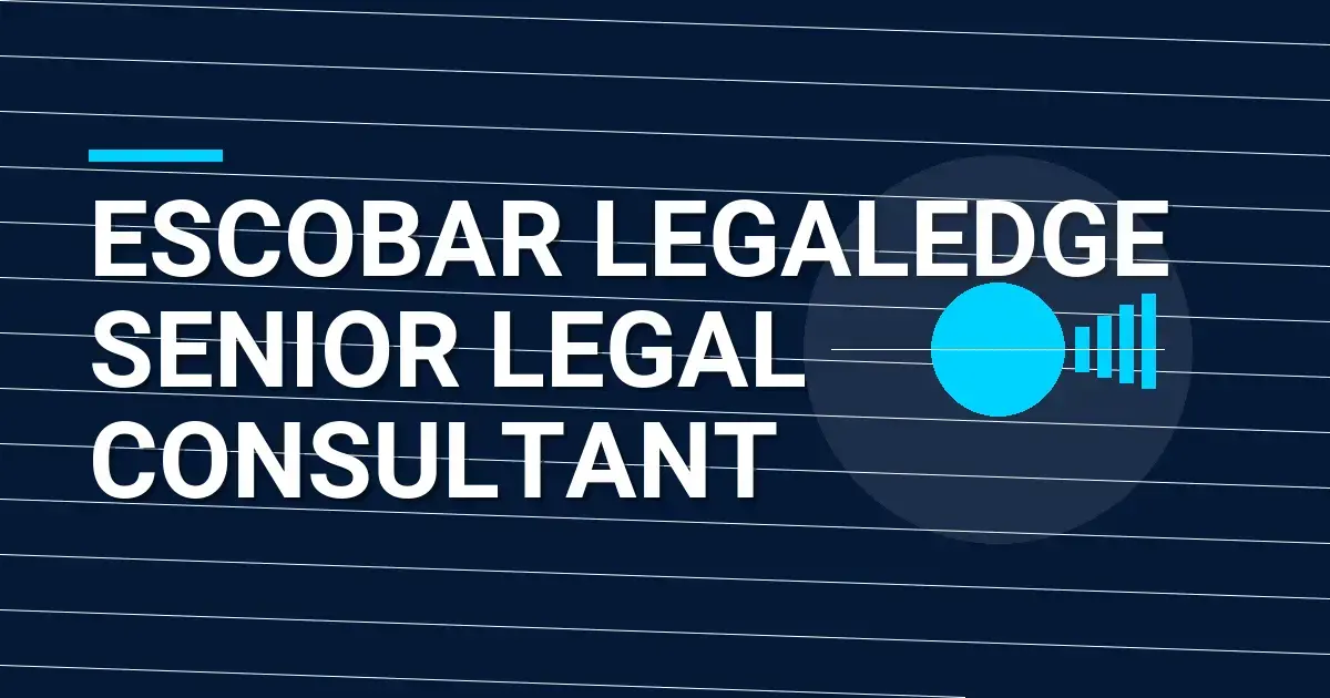 Escobar LegalEdge Senior Legal Consultant