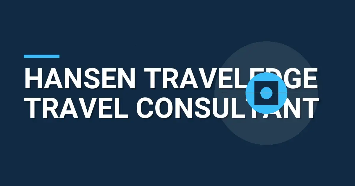 Hansen TravelEdge Travel Consultant