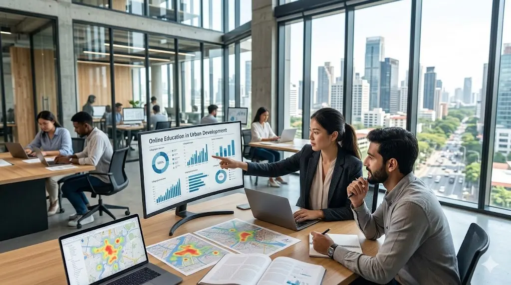 Research Findings About Online Education in Urban Development
